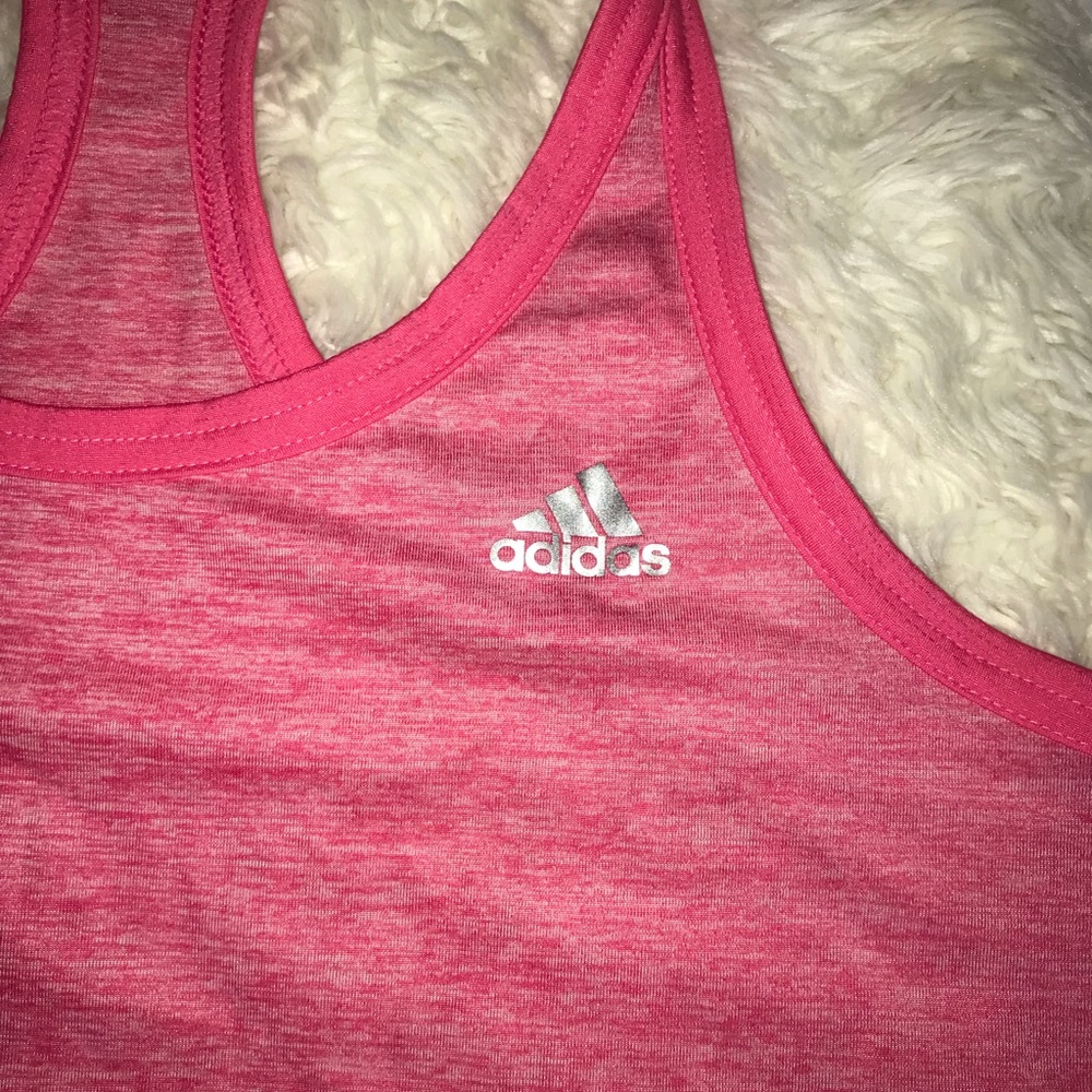 Adidas active pink tank top
